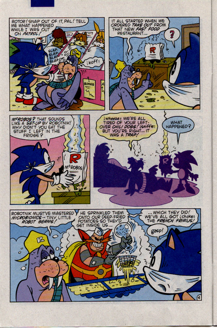 Sonic - Archie Adventure Series April 1996 Page 4